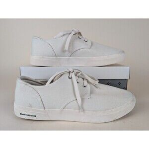 Sun + Stone Kiva Casual Sneakers Mens 13 M White Lace Up Shoes Low Top Casual